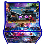 Street Fighter wall-mounted two-player arcade machine front view