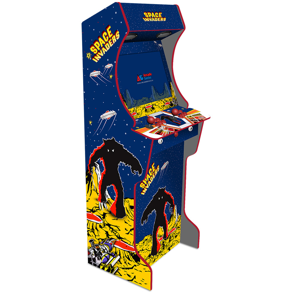Space Invaders custom arcade machine