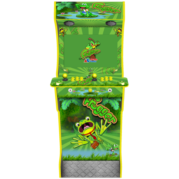 AG Elite 2 Player Arcade Machine - Frogger Theme