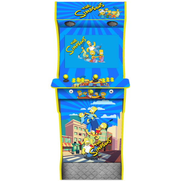 AG Elite 2 Player Arcade Machine - The Simpsons - Top Spec