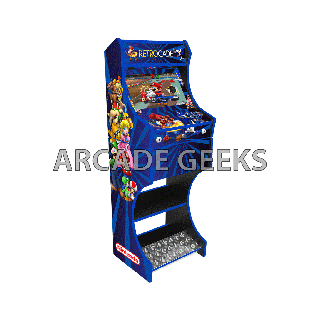 2 Player Arcade Machine - Aliens - V1 - Arcade Geeks