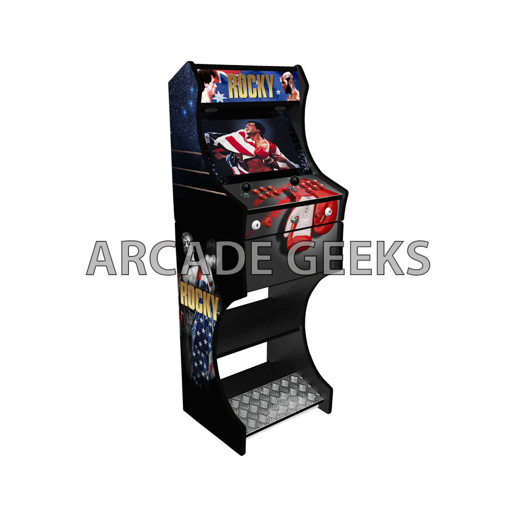 does erockus arcade for os come with games ready to go