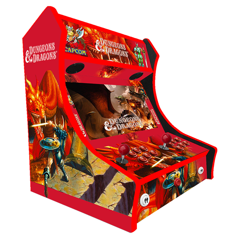 2 Player Bartop Arcade Machine - Dungeons & Dragons Themed multi games  machine. - Arcade Geeks